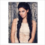 Two Long Braids with Middle Parting Barber Haircuts Poster